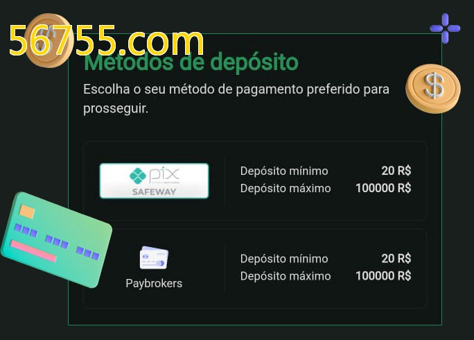 O cassino 56755.combet oferece uma grande variedade de métodos de pagamento