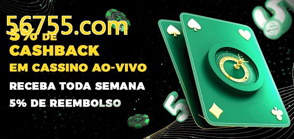 Promoções do cassino ao Vivo 56755.com